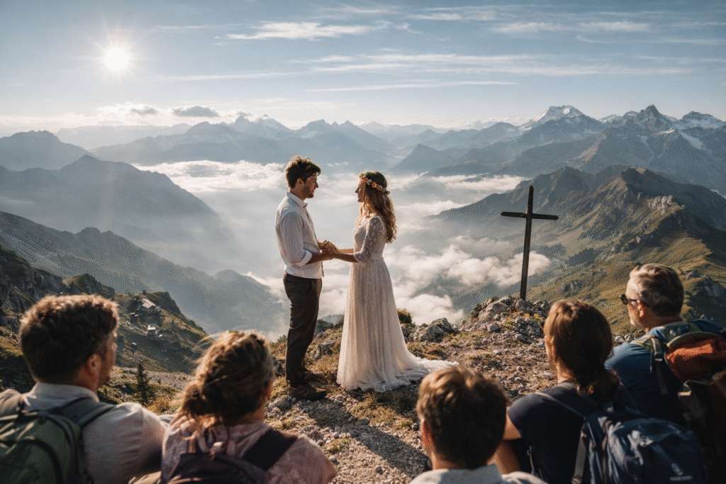 Freie Trauung auf dem Berg - die tollsten Locations jetzt herausfinden!